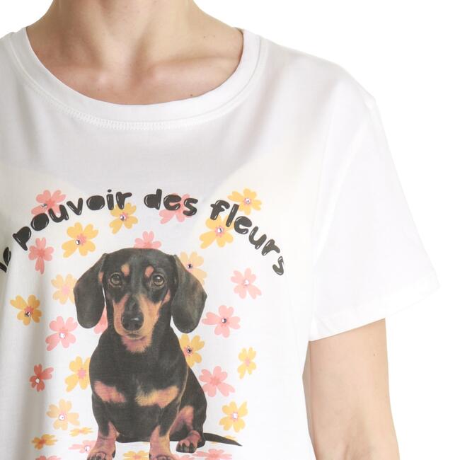 T-SHIRT DOG VICOLO - Mad Fashion | img vers.650x/